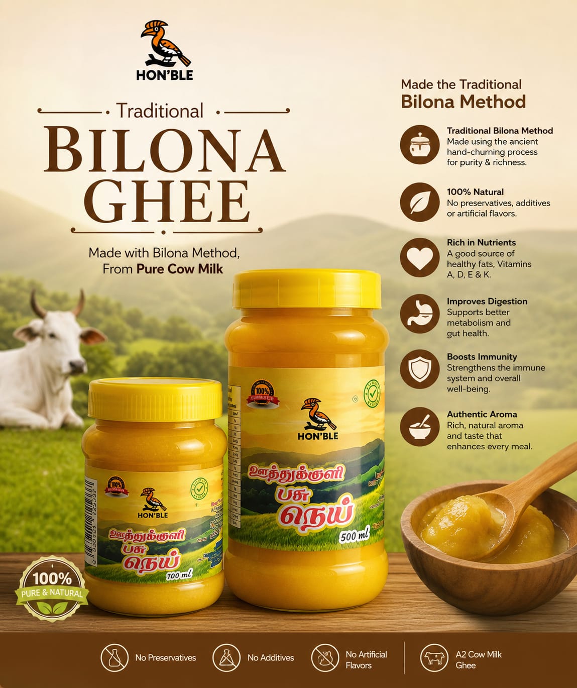BILONA GHEE - Traditional Method