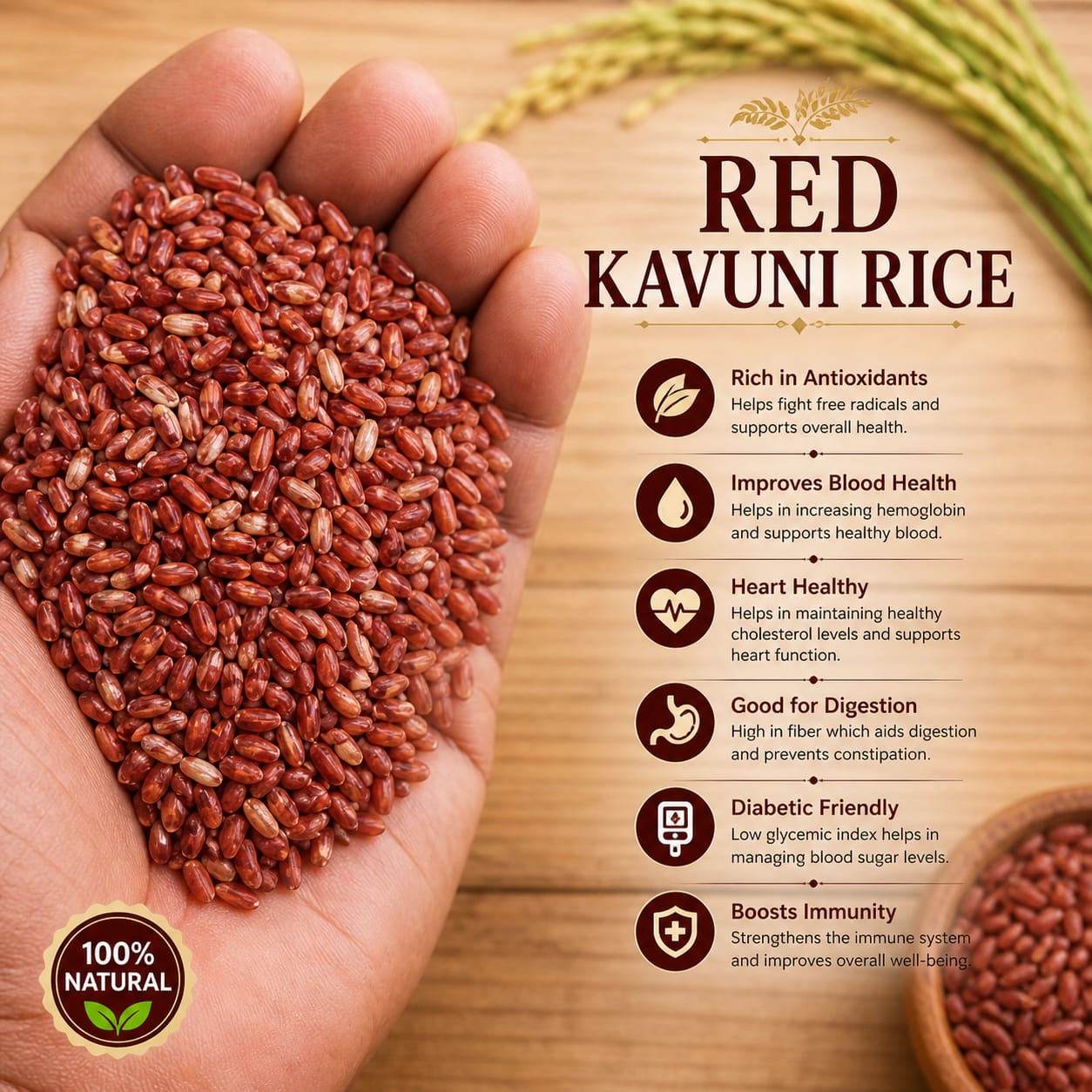 Red Kavuni Rice