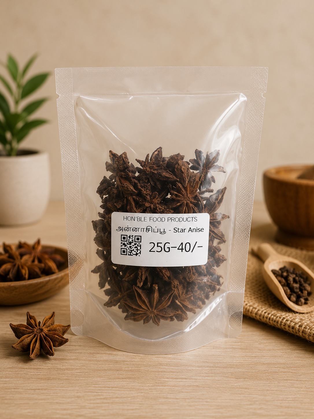 Star Anise - அண்ணாசிப் பூ