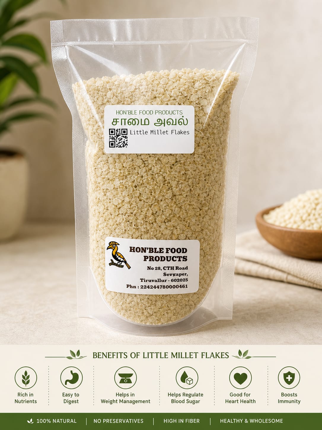 Little Millet Flakes