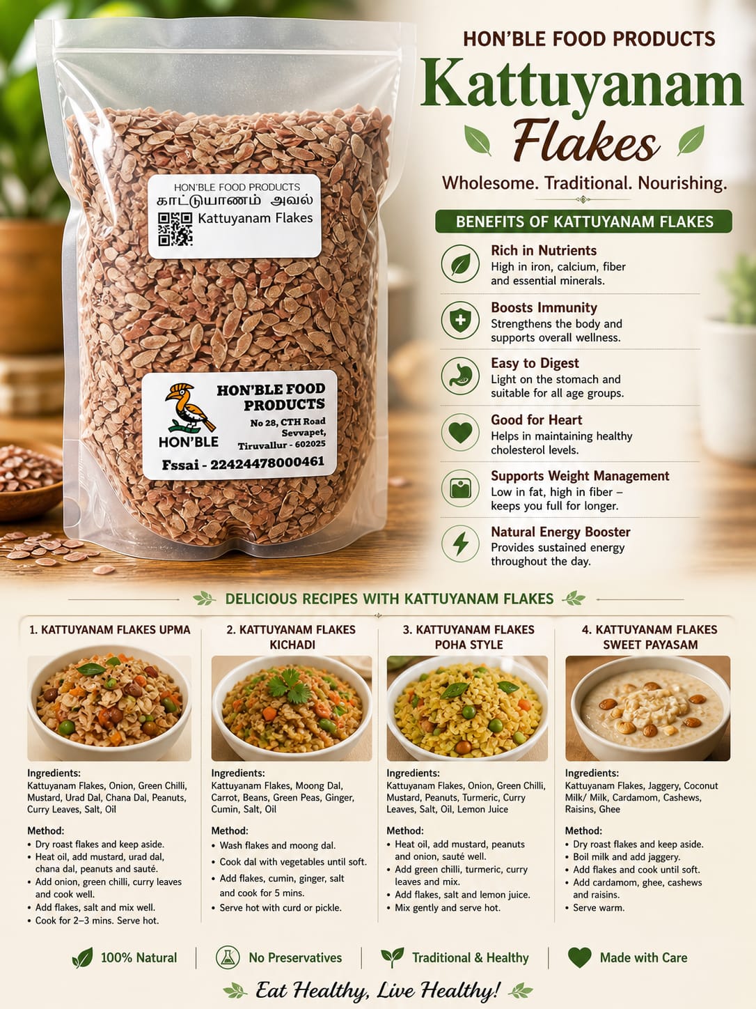Kattuyanam Flakes