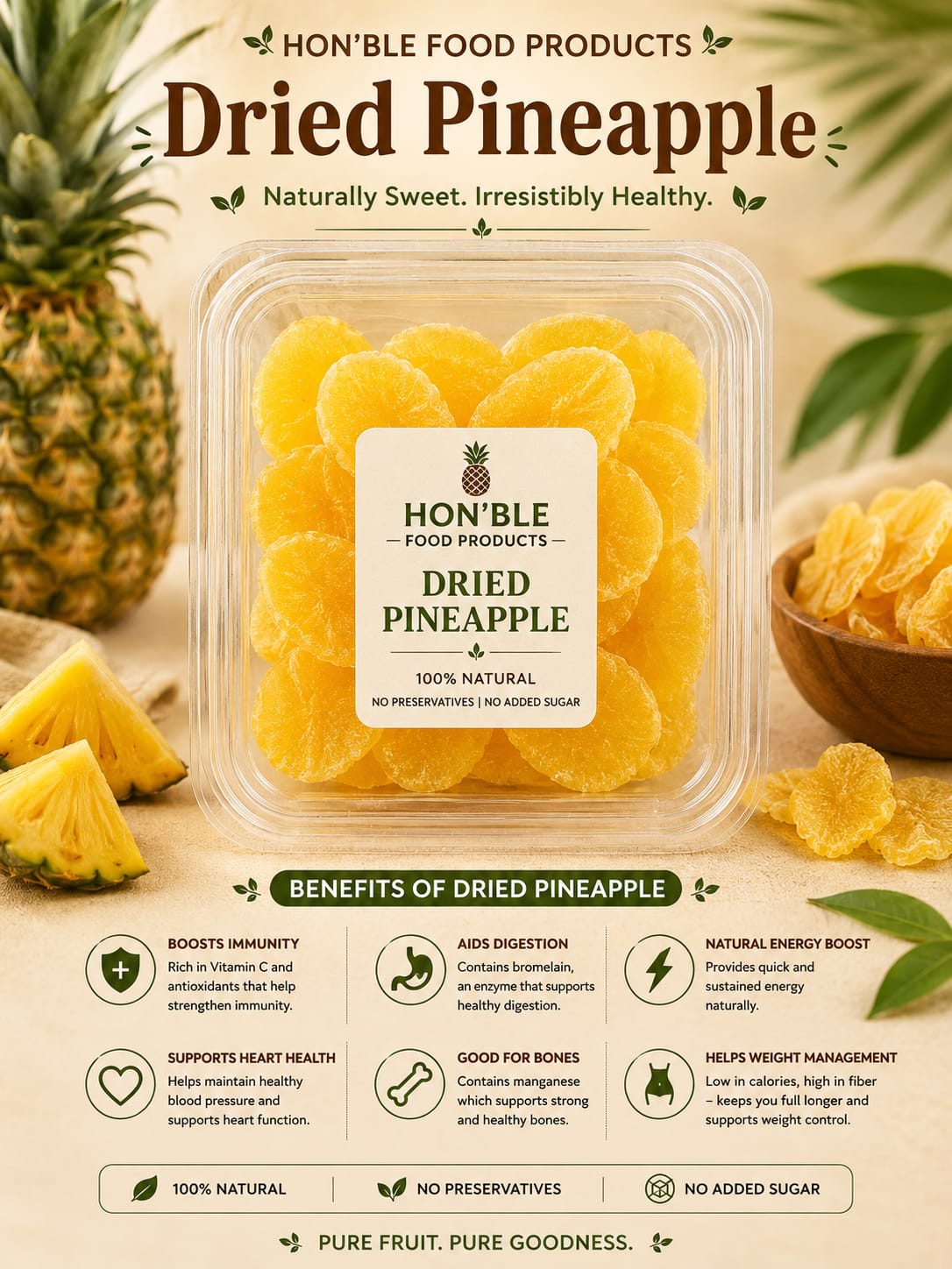Dried Pineapple