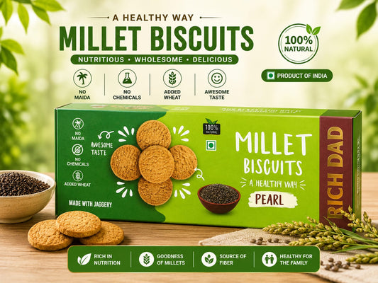RICH DAD - PEARL MILLET BISCUIT