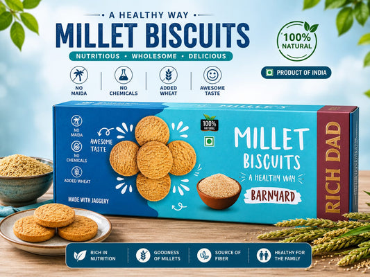 RICH DAD - BANYARD MILLET BISCUIT