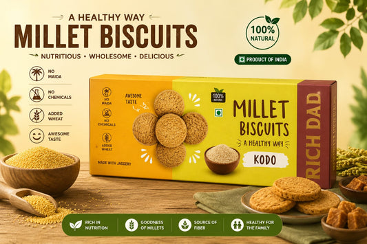 RICH DAD - KODO MILLET BISCUITS
